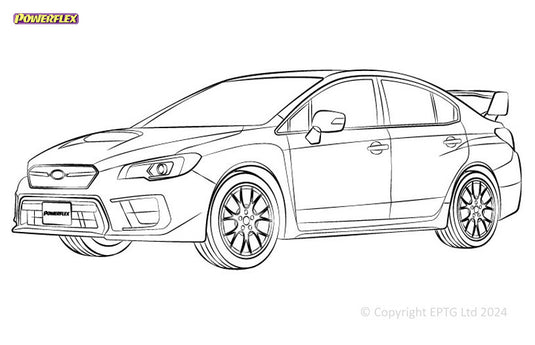 Silent block Powerflex Subaru WRX & STI VA (2014-2022)