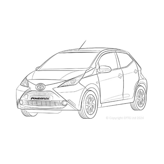 Silent block Powerflex Toyota Aygo (2014-)