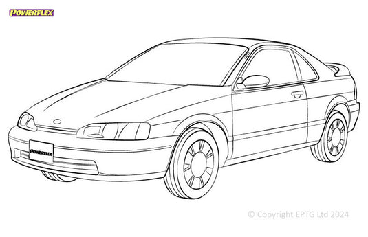Silent block Powerflex Toyota Paseo (1991-1999)