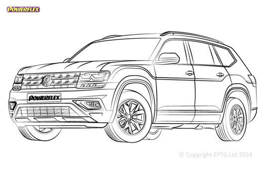 Silent block Powerflex Volkswagen Atlas (2017-)