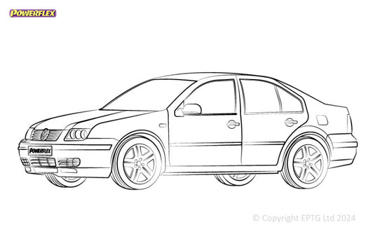 Silent block Powerflex Volkswagen Bora A5 (1K) (2005-2010)