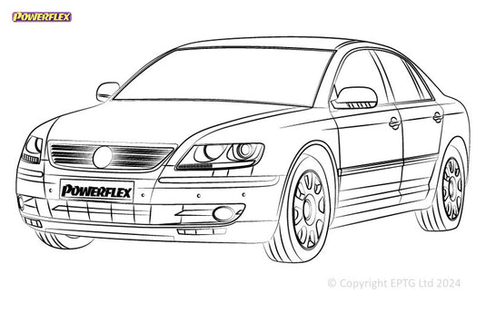 Silent block Powerflex Volkswagen Phaeton (2002-2009)