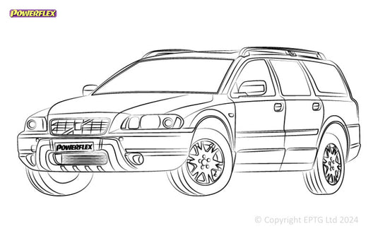 Schema boccole Powerflex Volvo XC70 P2 (2002-2007)