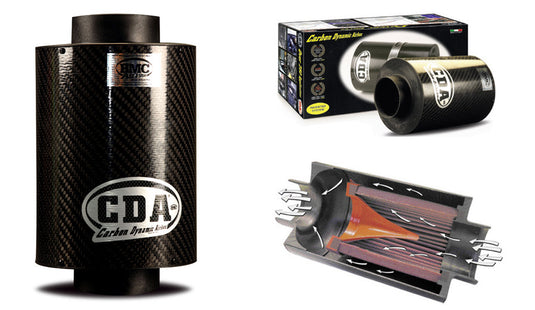Airbox universale in carbonio per motori di cilindrata superiore a 1,6L