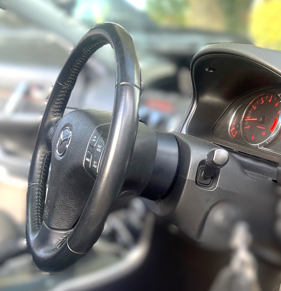 Distanziale Volante SpacerShop per Mazda 6 (02-08)