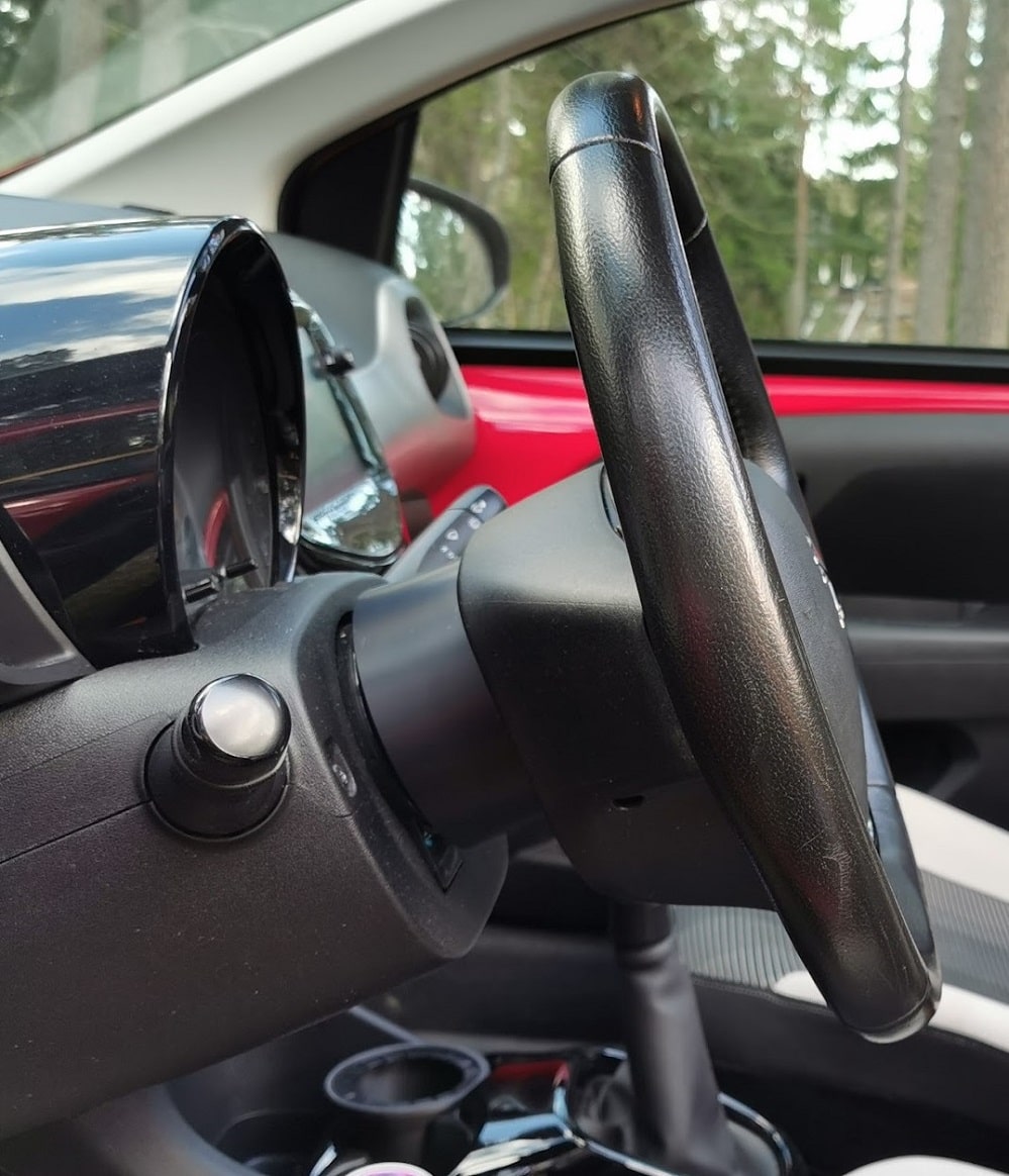 Distanziale Volante SpacerShop per Toyota Aygo (05-14)