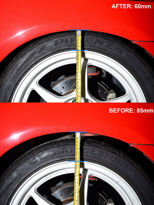 Bracci Inferiori Posteriori Stance Hardrace in Alluminio per Honda Civic MA / MB / MC (95-01)