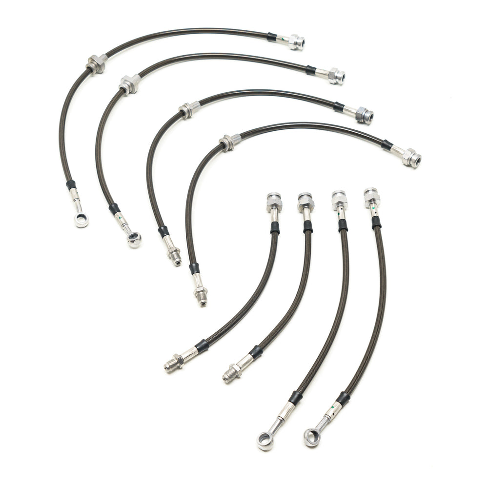 Tubi Freno in Treccia Aeronautici Goodridge per Toyota Celica Supra MA61, Montaggio Originale