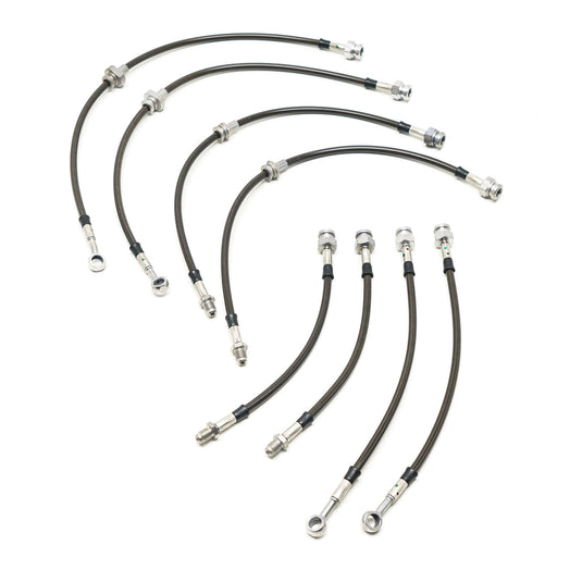 Tubi Freno in Treccia Aeronautici Goodridge per Toyota Celica Supra MA61, Montaggio Originale