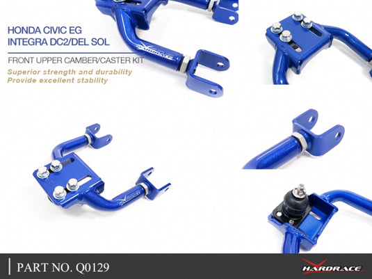 Bracci Oscillanti Superiori Anteriori Regolabili Hardrace per Honda Integra DC (94-01)