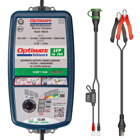 Caricabatterie Optimate Lithium 4S 10A