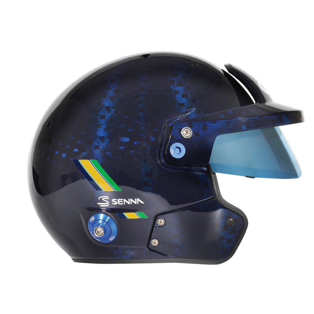 Casco BELL MAG-10 Carbon AYRTON SENNA Hans FIA8859-2024/SA2020