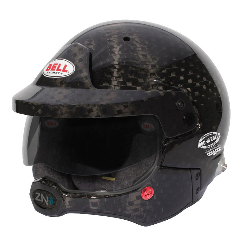 Carica immagine in Galleria Viewer, Casco BELL MAG-10 RALLY WW Carbon Hans FIA8859-2024/SA2020
