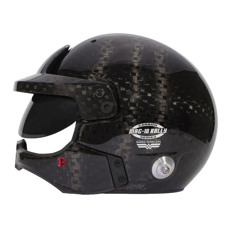 Carica immagine in Galleria Viewer, Casco BELL MAG-10 RALLY WW Carbon Hans FIA8859-2024/SA2020
