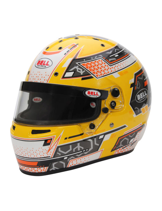Casco kart BELL RS7-K STAMINA  FIA8878-2024 K2020 - giallo