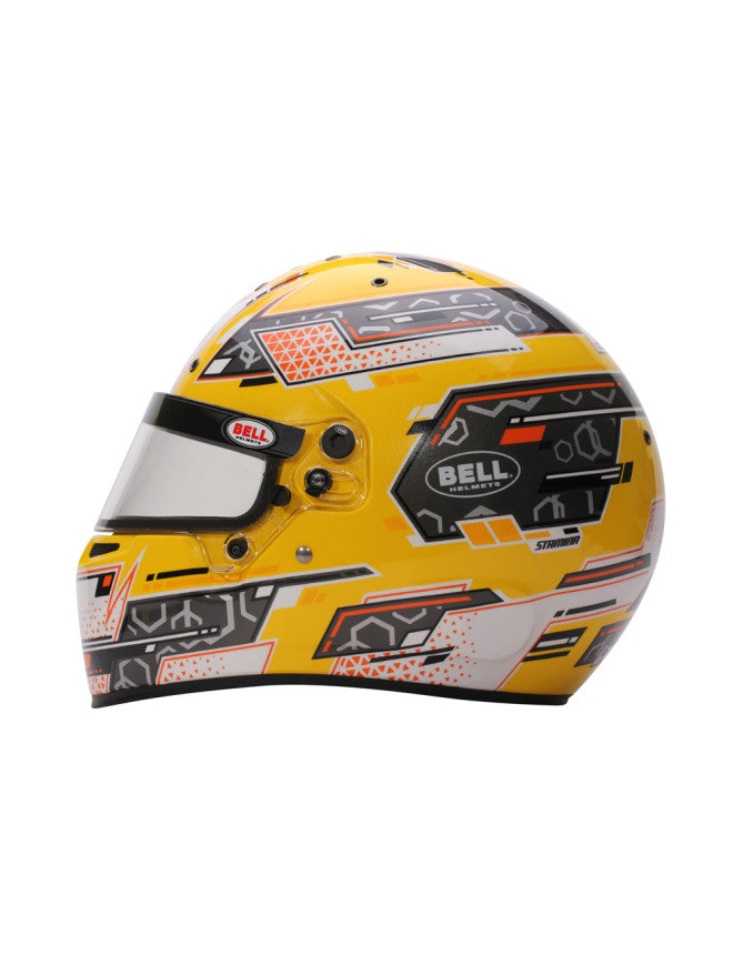 Carica immagine in Galleria Viewer, Casco kart BELL RS7-K STAMINA  FIA8878-2024 K2020 - giallo
