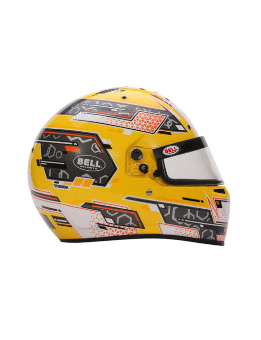 Casco kart BELL RS7-K STAMINA  FIA8878-2024 K2020 - giallo