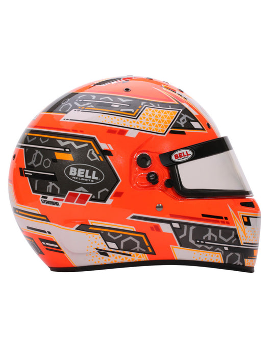 Casco kart BELL RS7-K STAMINA  FIA8878-2024 K2020 - rosso
