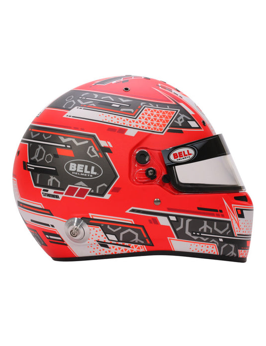 Casco integrale BELL RS7 PRO STAMINA HANS FIA 8859-2024 - rosso