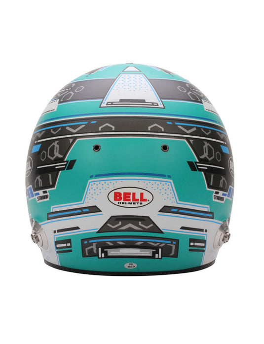 Casco integrale BELL RS7 PRO STAMINA HANS FIA 8859-2024 - verde