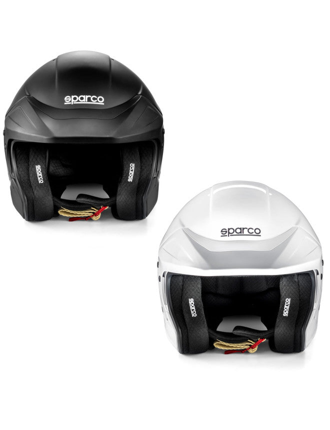 Carica immagine in Galleria Viewer, Casco jet SPARCO FLUX RJ Hans FIA 8859-2024
