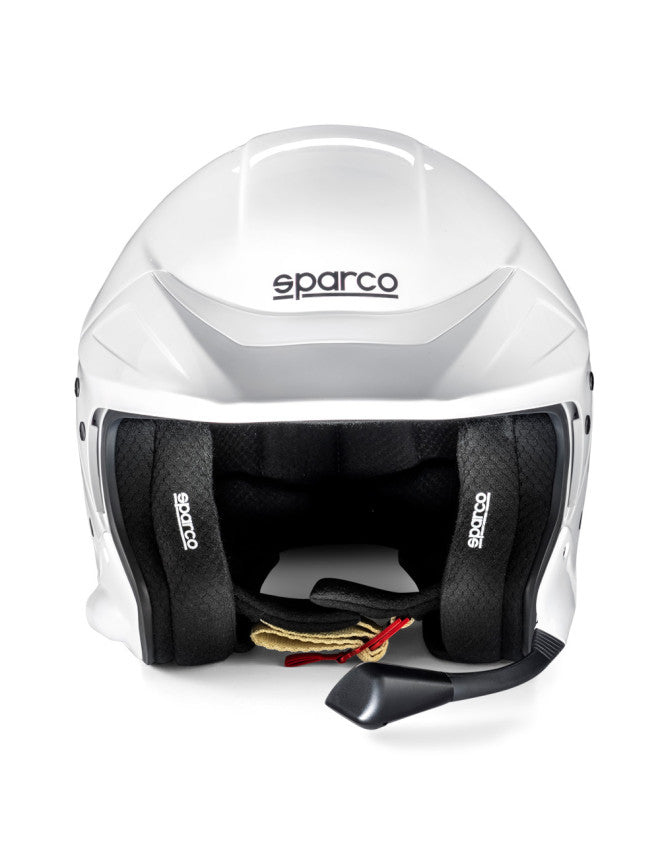 Carica immagine in Galleria Viewer, Casco jet SPARCO FLUX RJ-i Hans FIA 8859-2024 con interfono
