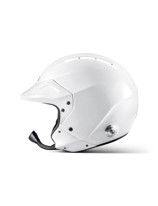 Casco jet SPARCO FLUX RJ-i Hans FIA 8859-2024 con interfono