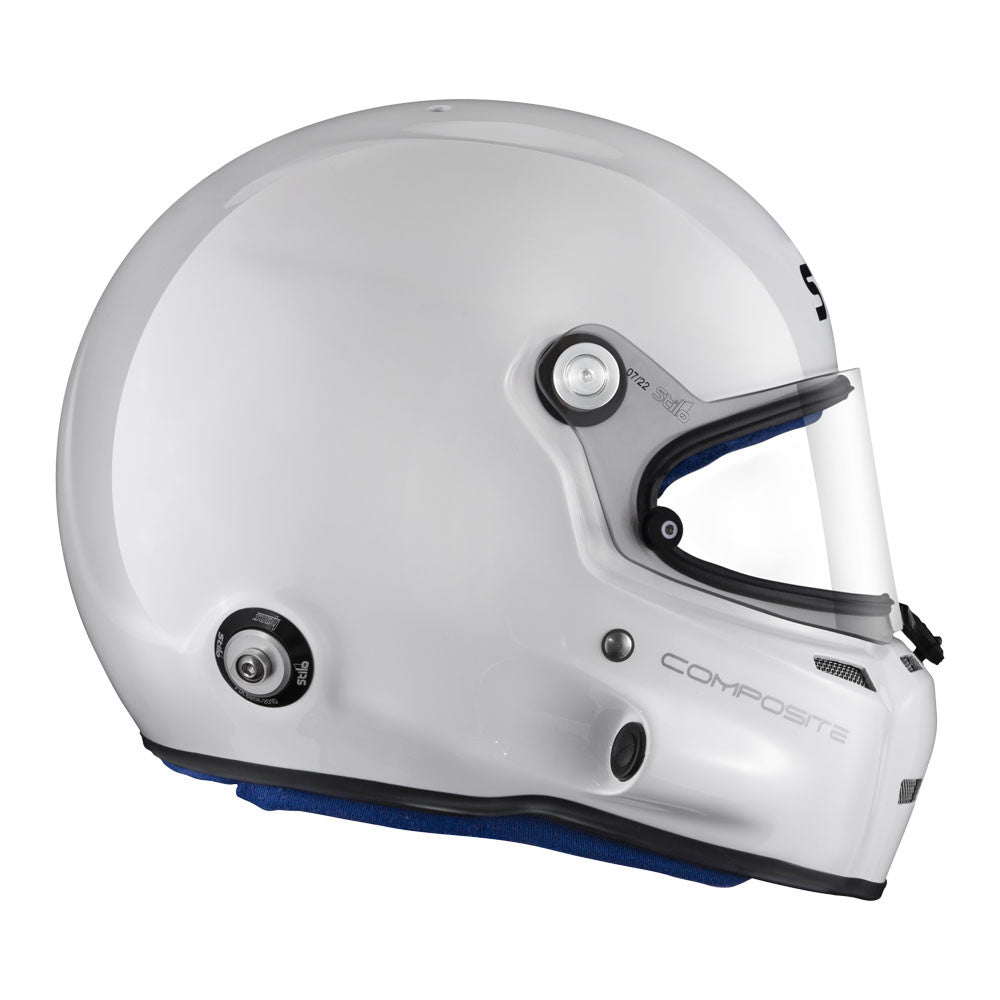 Casco Stilo ST5F Fibra SA20 bianco interno blu
