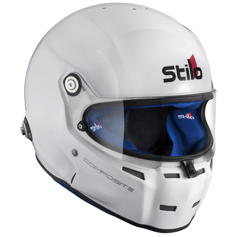 Carica immagine in Galleria Viewer, Casco Stilo ST5F Fibra SA20 bianco interno blu
