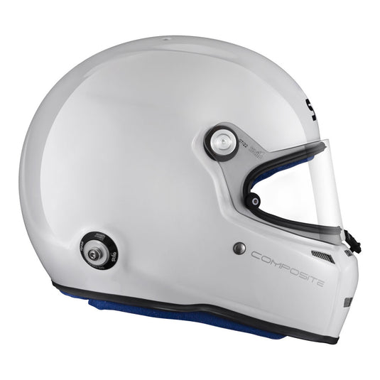 Casco Stilo ST5FN Fibra bianco/blu SA20