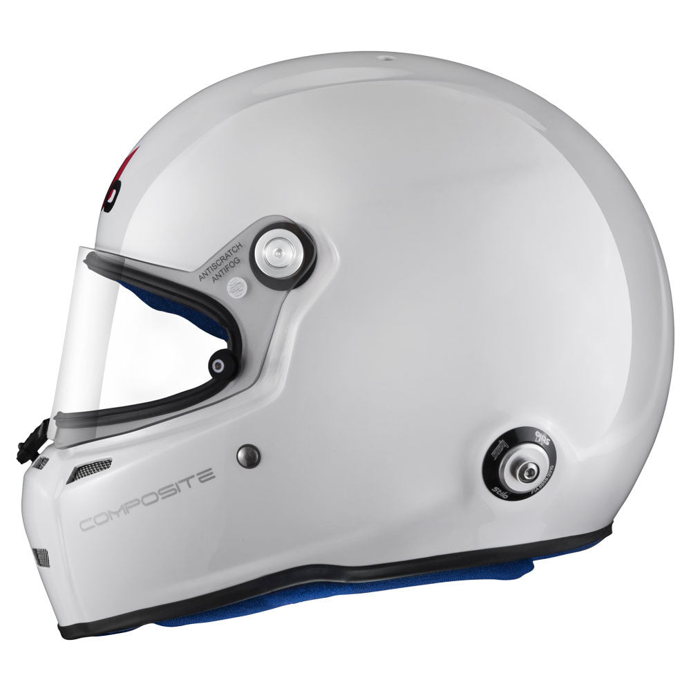 Casco Stilo ST5FN Fibra bianco/blu SA20
