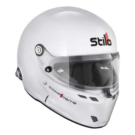 Casco STILO ST6 F Turismo bianco/nero - Snell SA2020 FIA 8859-24 Hans FIA8858-10