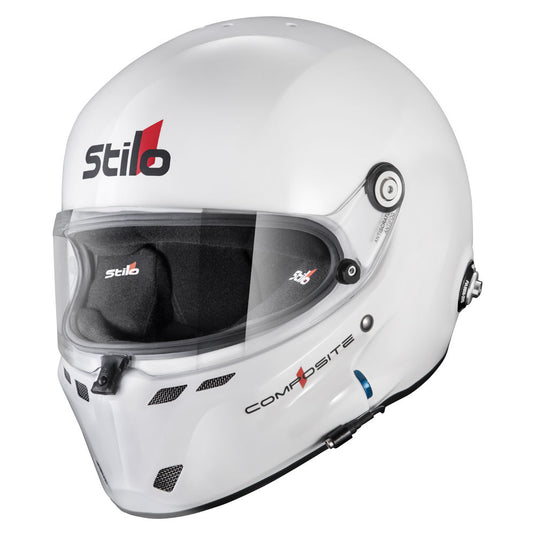 Casco STILO ST6 F Turismo bianco/nero - Snell SA2020 FIA 8859-24 Hans FIA8858-10