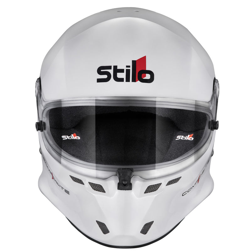 Carica immagine in Galleria Viewer, Casco Stilo ST6 F Turismo bianco/nero - Snell SA2025 FIA 8859-24 Hans FIA8858-10

