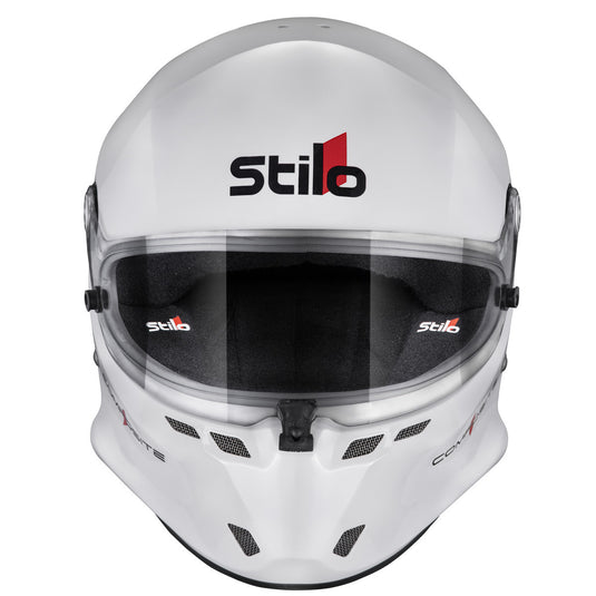 Casco Stilo ST6 F Turismo bianco/nero - Snell SA2025 FIA 8859-24 Hans FIA8858-10