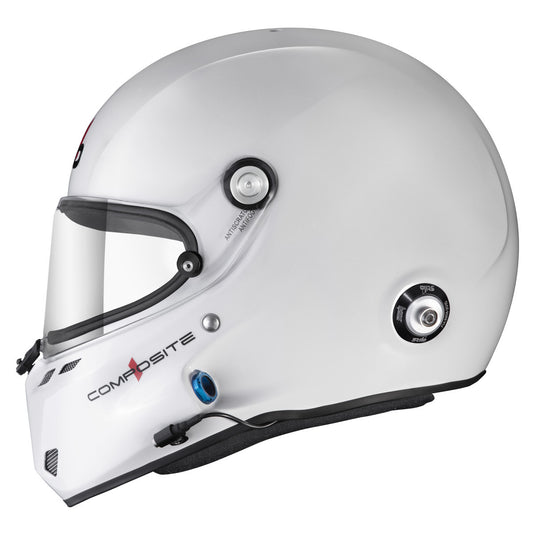 Casco Stilo ST6 F Turismo bianco/nero - Snell SA2025 FIA 8859-24 Hans FIA8858-10