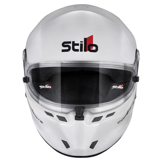 Casco Stilo ST6 FN bianco/nero - Snell SA2020 FIA 8859-24 Hans FIA8858-10