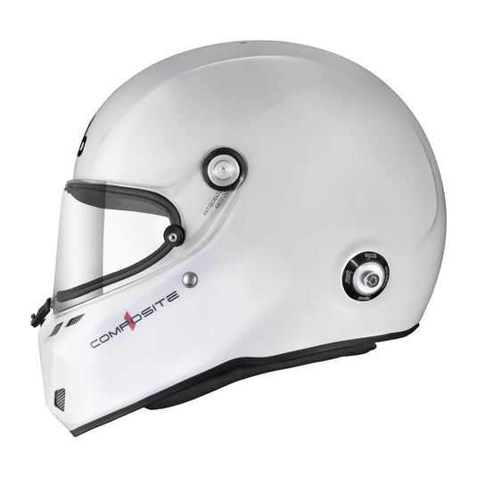 Casco Stilo ST6 FN bianco/nero - Snell SA2020 FIA 8859-24 Hans FIA8858-10