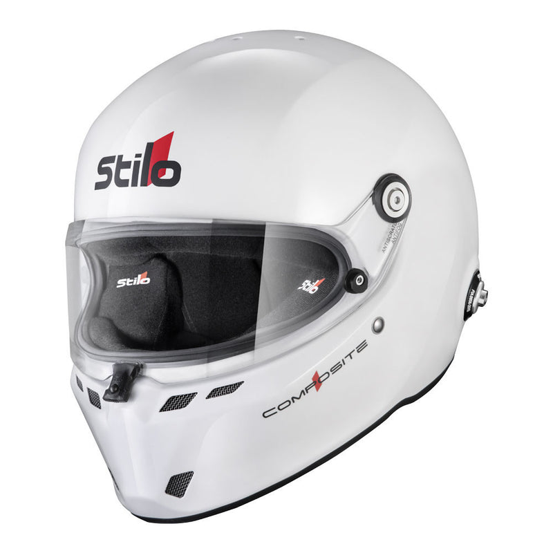 Carica immagine in Galleria Viewer, Casco Stilo ST6 FN bianco/nero - Snell SA2020 FIA 8859-24 Hans FIA8858-10
