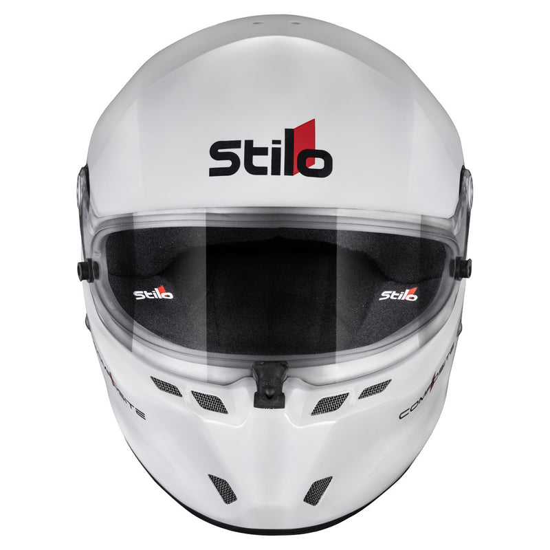 Carica immagine in Galleria Viewer, Casco Stilo ST6 FN Composite bianco/nero - Snell SA2025 FIA 8859-24 Hans FIA8858-10
