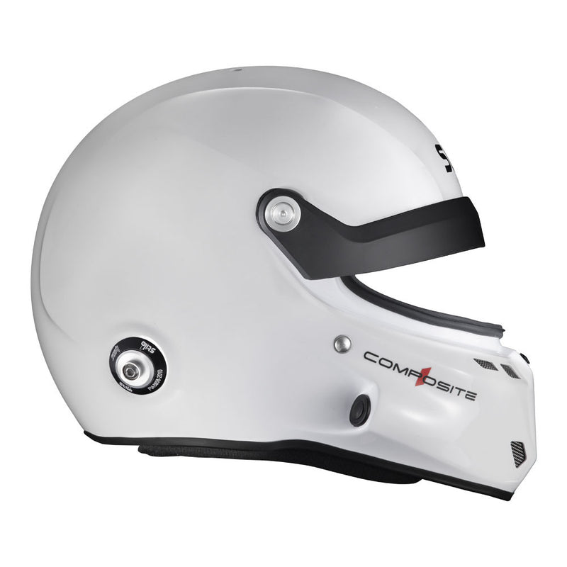 Carica immagine in Galleria Viewer, Casco Stilo ST6 GT Turismo Composite bianco/nero - Snell SA2020 FIA 8859-24 Hans FIA8858-10
