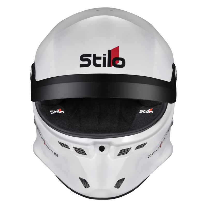 Carica immagine in Galleria Viewer, Casco Stilo ST6 GT Turismo Composite bianco/nero - Snell SA2020 FIA 8859-24 Hans FIA8858-10
