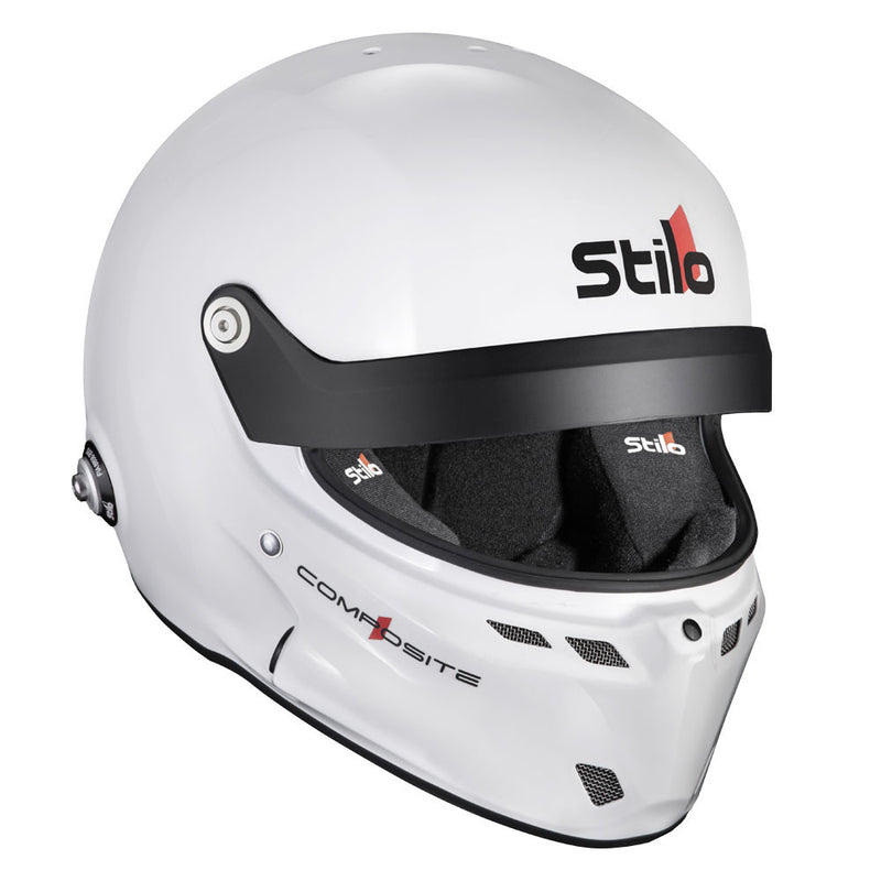 Carica immagine in Galleria Viewer, Casco Stilo ST6 GT Turismo Composite bianco/nero - Snell SA2020 FIA 8859-24 Hans FIA8858-10
