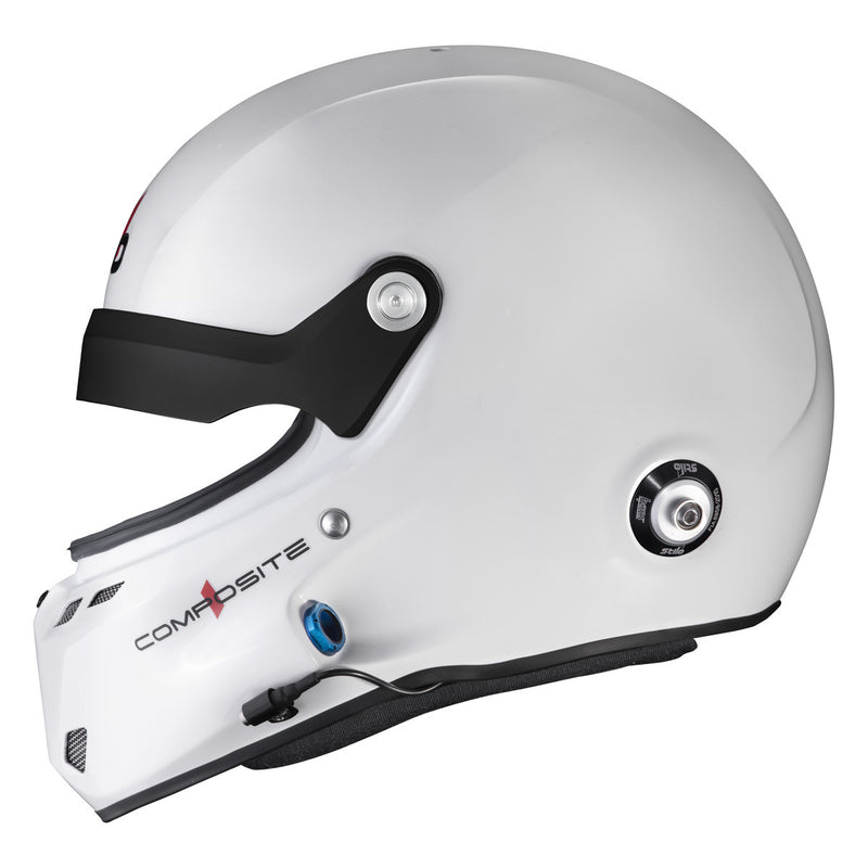 Carica immagine in Galleria Viewer, Casco Stilo ST6 GT Turismo Composite bianco/nero - Snell SA2025 FIA 8859-24 Hans FIA8858-10
