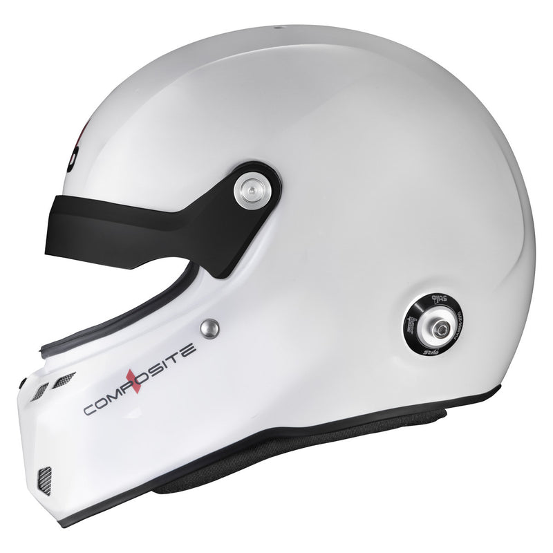 Carica immagine in Galleria Viewer, Casco Stilo ST6 GTN Composite bianco/nero - Snell SA2025 FIA 8859-24 Hans FIA8858-10
