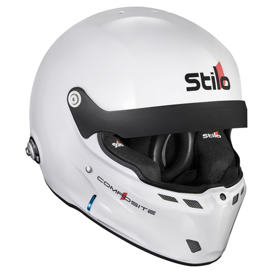 Casco Stilo ST6 R Composite Rally - Snell SA2025 FIA 8859-24 Bianco/Interiore Nero