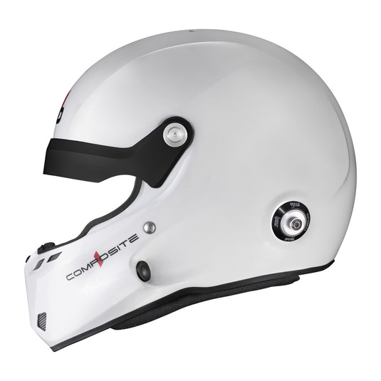 Casco Stilo ST6 R Composite Rally - Snell SA2025 FIA 8859-24 Bianco/Interiore Nero