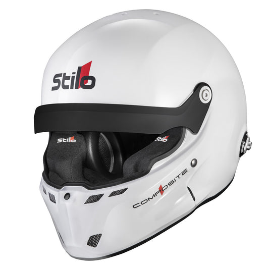 Casco Stilo ST6 R Composite Rally - Snell SA2025 FIA 8859-24 Bianco/Interiore Nero