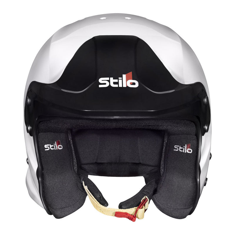 Carica immagine in Galleria Viewer, Casco Stilo Venti Trophy jet bianco/nero
