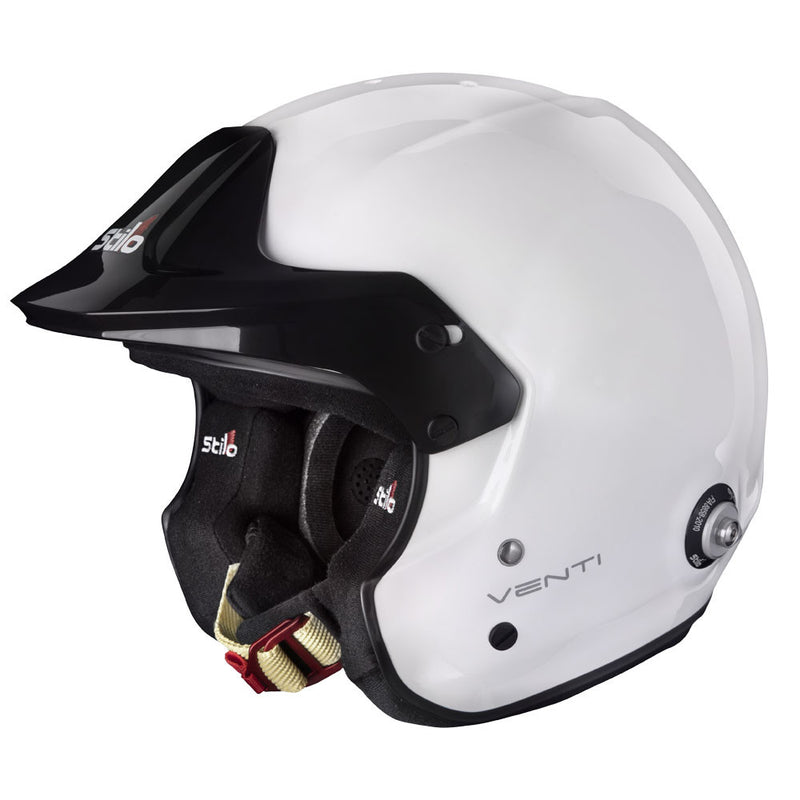 Carica immagine in Galleria Viewer, Casco Stilo Venti Trophy jet bianco/nero
